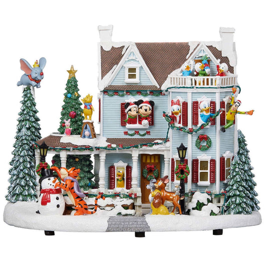 Holiday House With Lights And Music