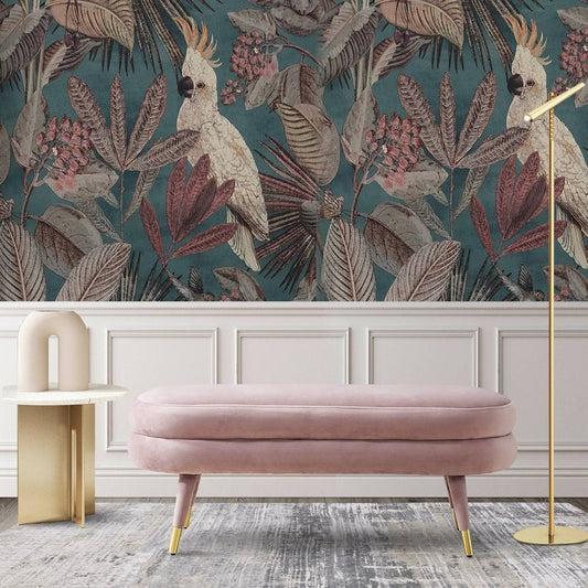Home Lain Bench In Blush | Velvet