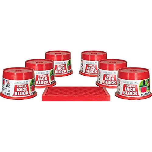 Hitches 6-Pack Trailer Jack Block