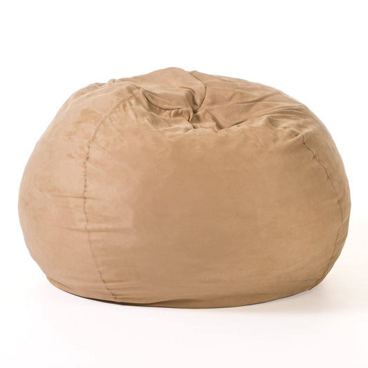 House 5 Ft. Tuscany Suede Polyester Bean Bag