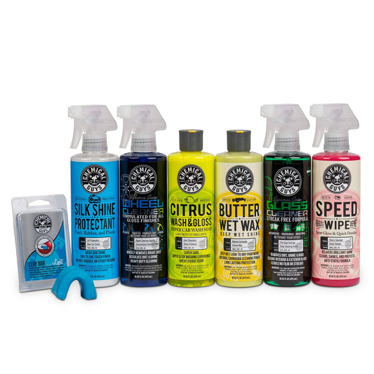 Hol124 Car Care Kit 7 Items 16 Fl. Oz 7 Pack