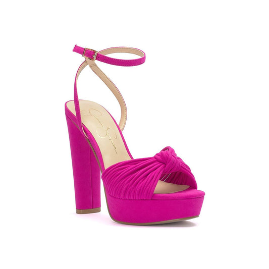 Immie Faux Suede Platform Dress Sandals - 8.5m