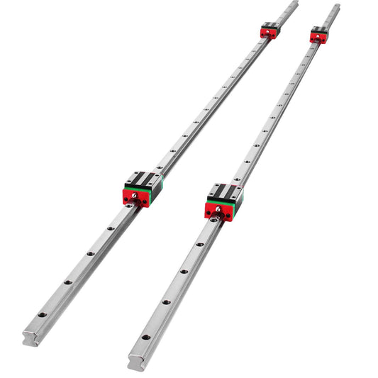 Hsr15 Linear Rail Guideway 15-1500 Rail Block Slider Cnc Router