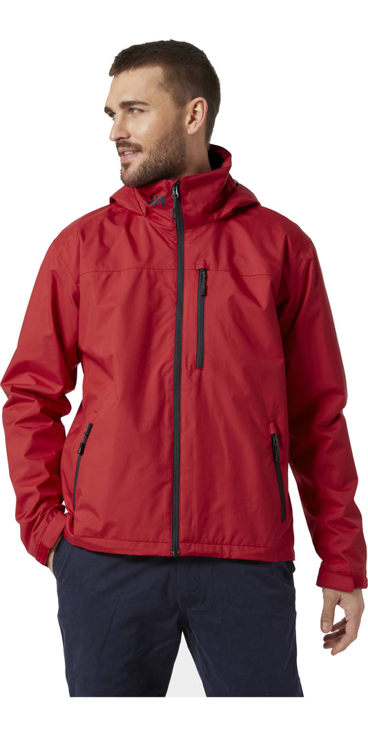 Hooded Crew Midlayer Jacket - White