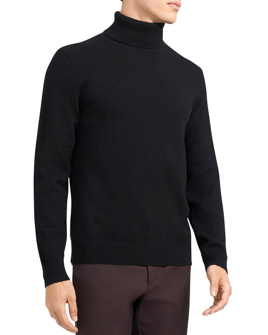 Hilles Turtleneck Sweater In Cashmere - Black - S