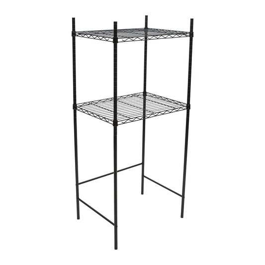Home Microwave & Mini Fridge Stand - Black