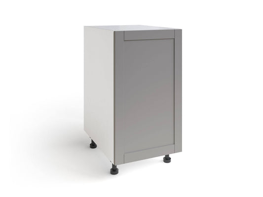 Home Single Door Base Cabinet, Gray / 18 In.