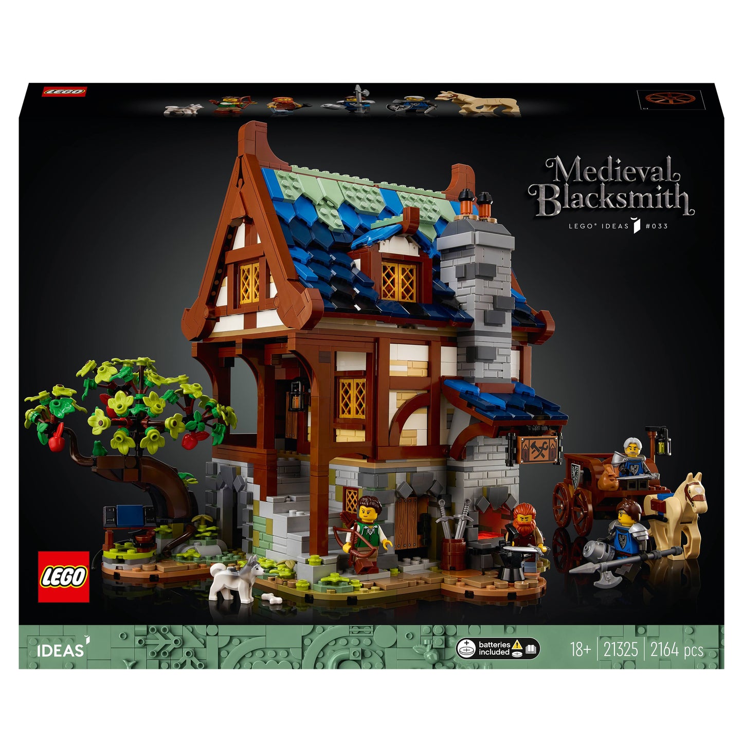 Ideas - Medieval Blacksmith (21325)