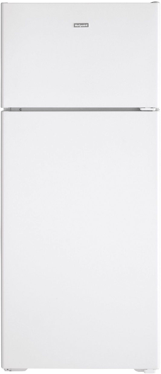 Hps18btnrww 17.5 Cu. Ft. Top-Freezer Refrigerator - White