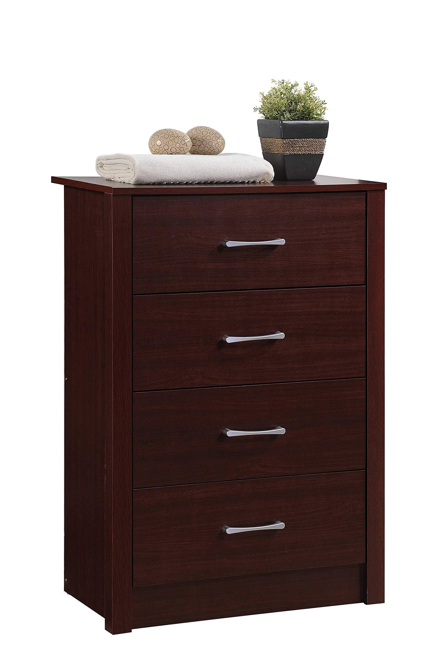 Hi413dr Mahogany 4-Drawer Chest Mahogany