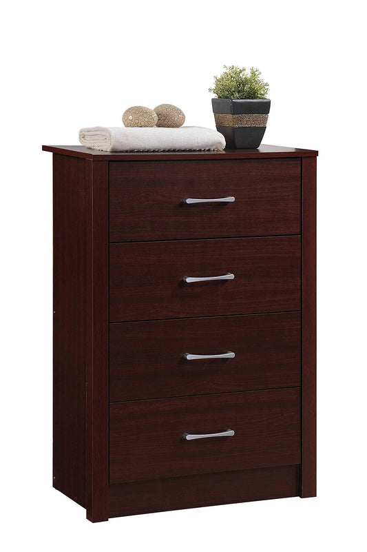 Hi413dr Mahogany 4-Drawer Chest Mahogany