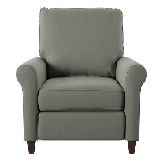 High Leg Manual Recliner Body Fabric: Sunbrella Canvas Spa