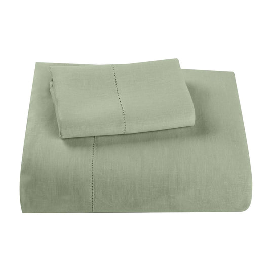 Hotel Supima Cotton Sateen Fitted Sheet - White Size Queen |