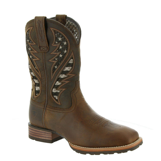 Hybrid Venttek Western Boots, 11.5, Brown