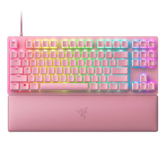Huntsman V2 Tenkeyless Optical Linear Red Switch Wired Gaming Keyboard - Quartz