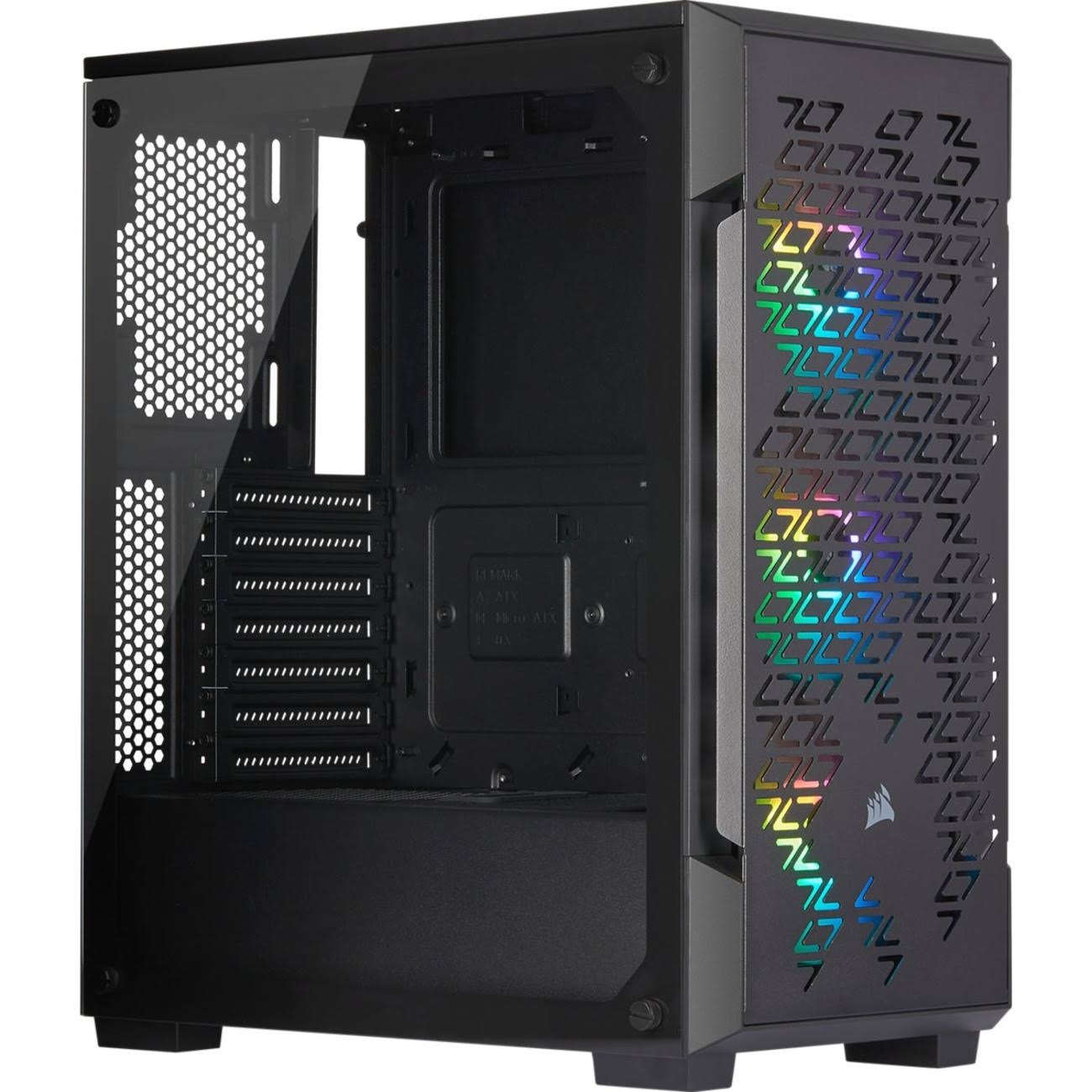 Icue 220t Rgb Airflow Tempered Glass Mid-Tower Smart Case - Black