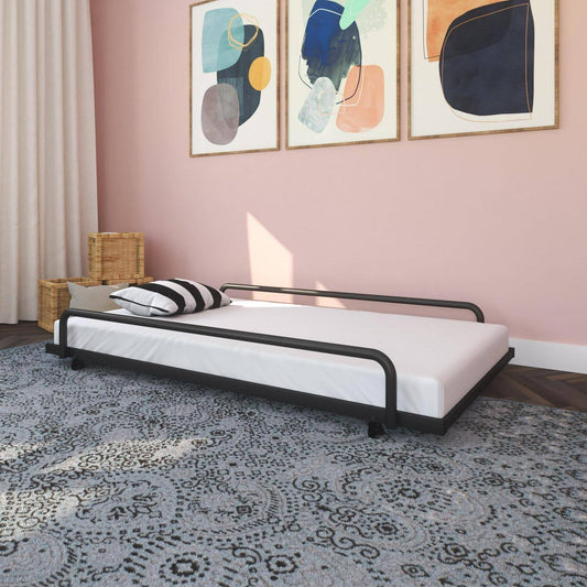 Home Products Trundle For Daybed, Black, Twin
