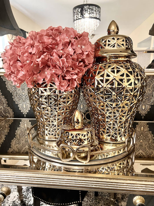 Home Urns, Large, Aria Gold