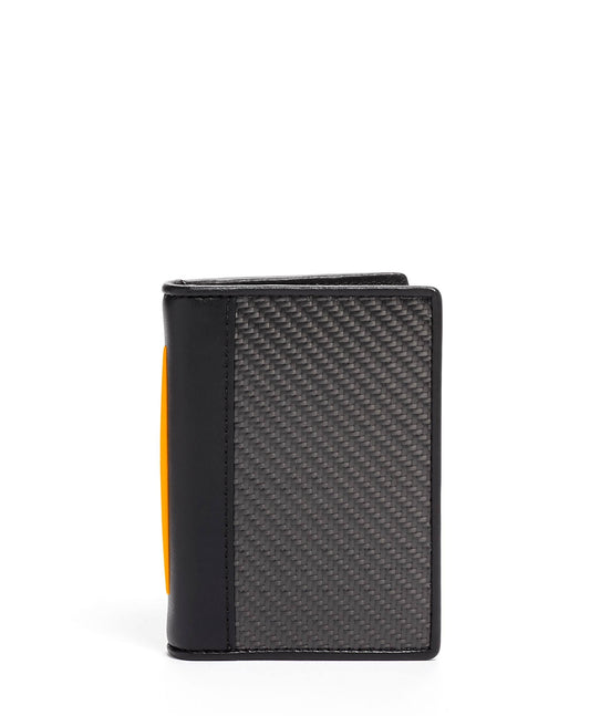 I Mclaren Folding Card Case Carbon/Papaya