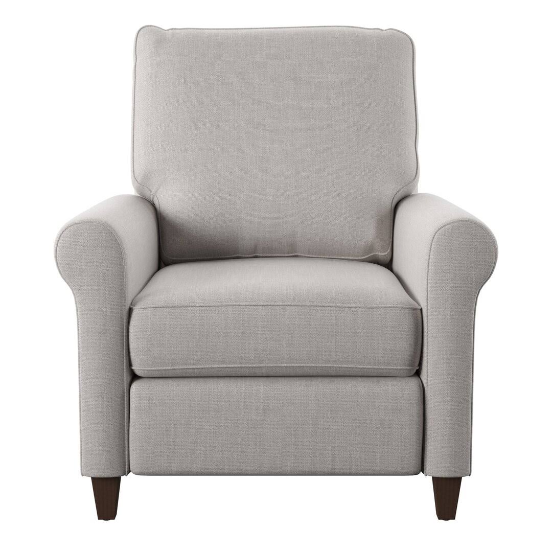 High Leg Manual Recliner Body Fabric: Conversation Ivory