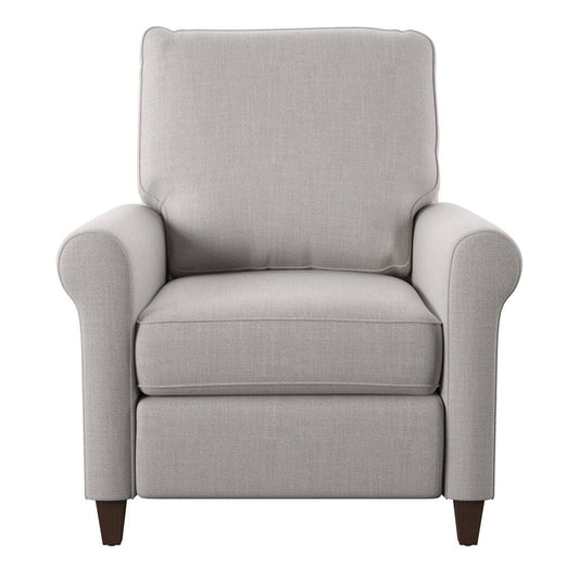 High Leg Manual Recliner Body Fabric: Conversation Ivory