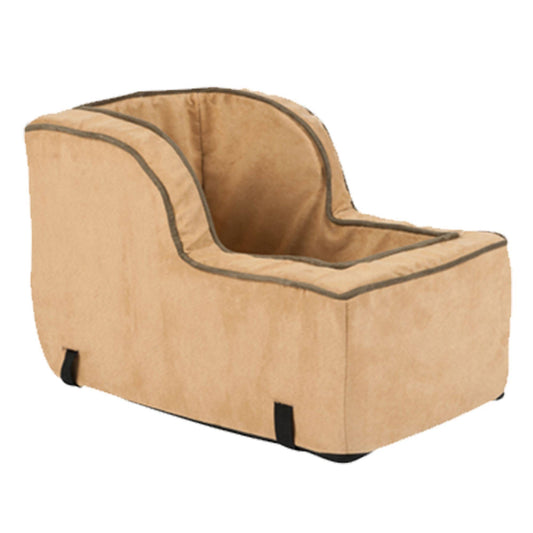 High Back Pet Seat, Extra Large, Black/Herringbone