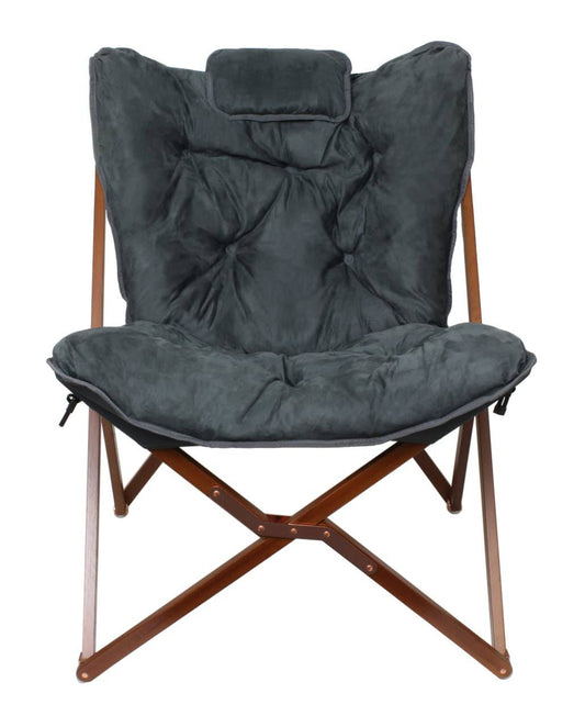 Ic513wpt-Dg Gray Butterfly Chair