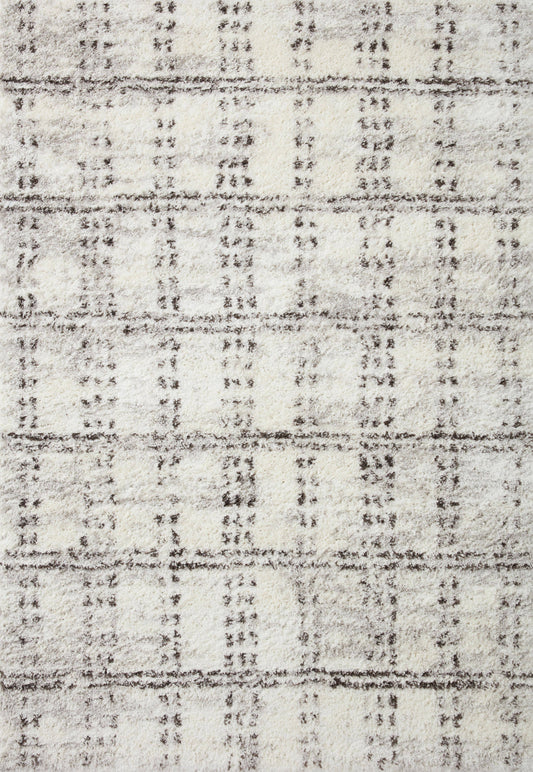 Ii Bliss Shag Bls-03 Cream Grey Rug - 7 Ft 10 In X 10 Ft