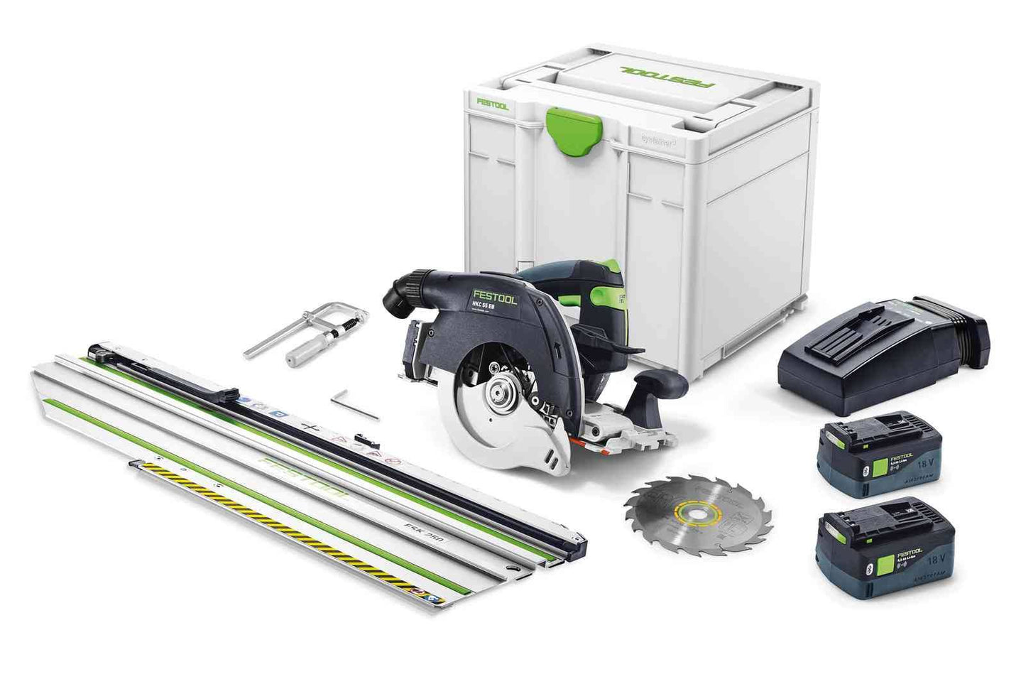 Hkc 55 Cordless Circular Saw Kit With Guide Rail 576173