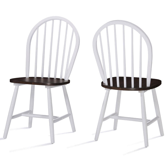 House Declan Black Wood Dining Chair (Set Of 2)