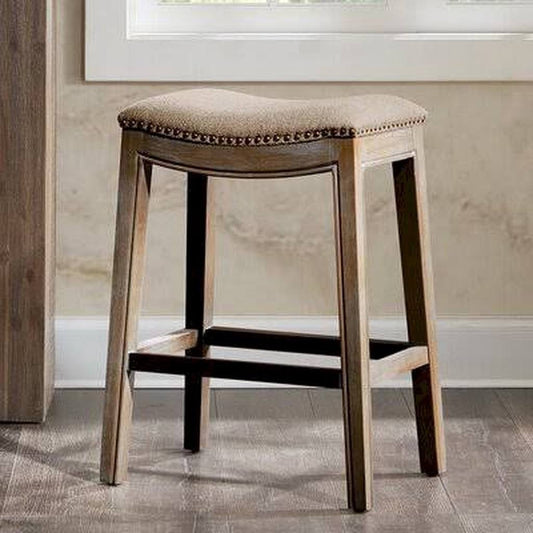 Home Co. Alton 27" Bar Stool Upholstery: Sand