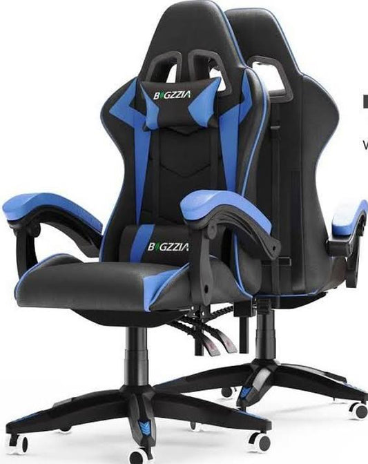 High-Back Gaming Chair Pc Office Chair Computer Racing Chair Pu Desk Task Chair Ergonomic Executive Swivel Rolling Chair With Lumbar Support