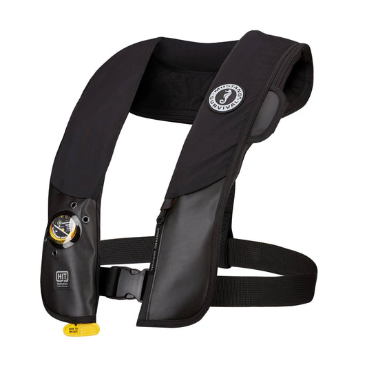 Hit Hydrostatic Inflatable Pfd W/Sailing Harness - Red/Black