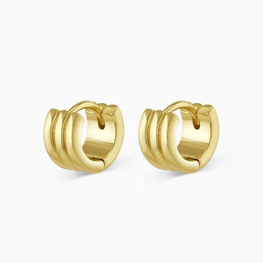 Huggies Earring In Gold Plated, Women's By