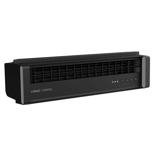 Image Portal Window Fan - Black