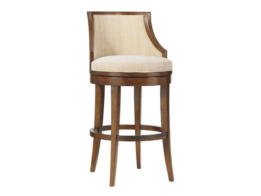 Home Ocean Club Cabana Swivel Bar Stool