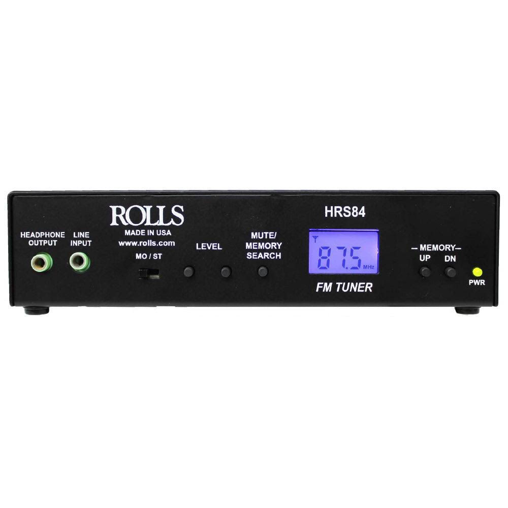 Hrs84 Digital Fm Tuner With Xlr Outputs