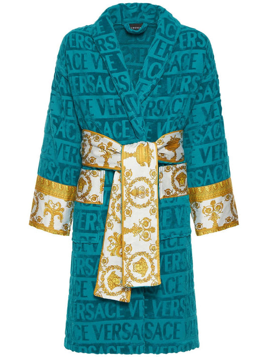 I Baroque Bathrobe, Unisex, Pink, 3xl