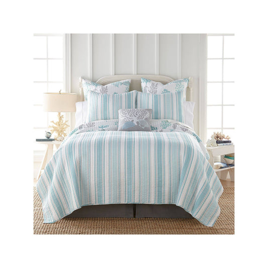 Home Siesta Key Quilt Or Sham, Blue, King