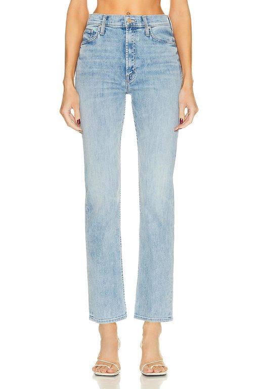 High Waisted Rider Skimp High-Life Jeans In Blue - Size 25