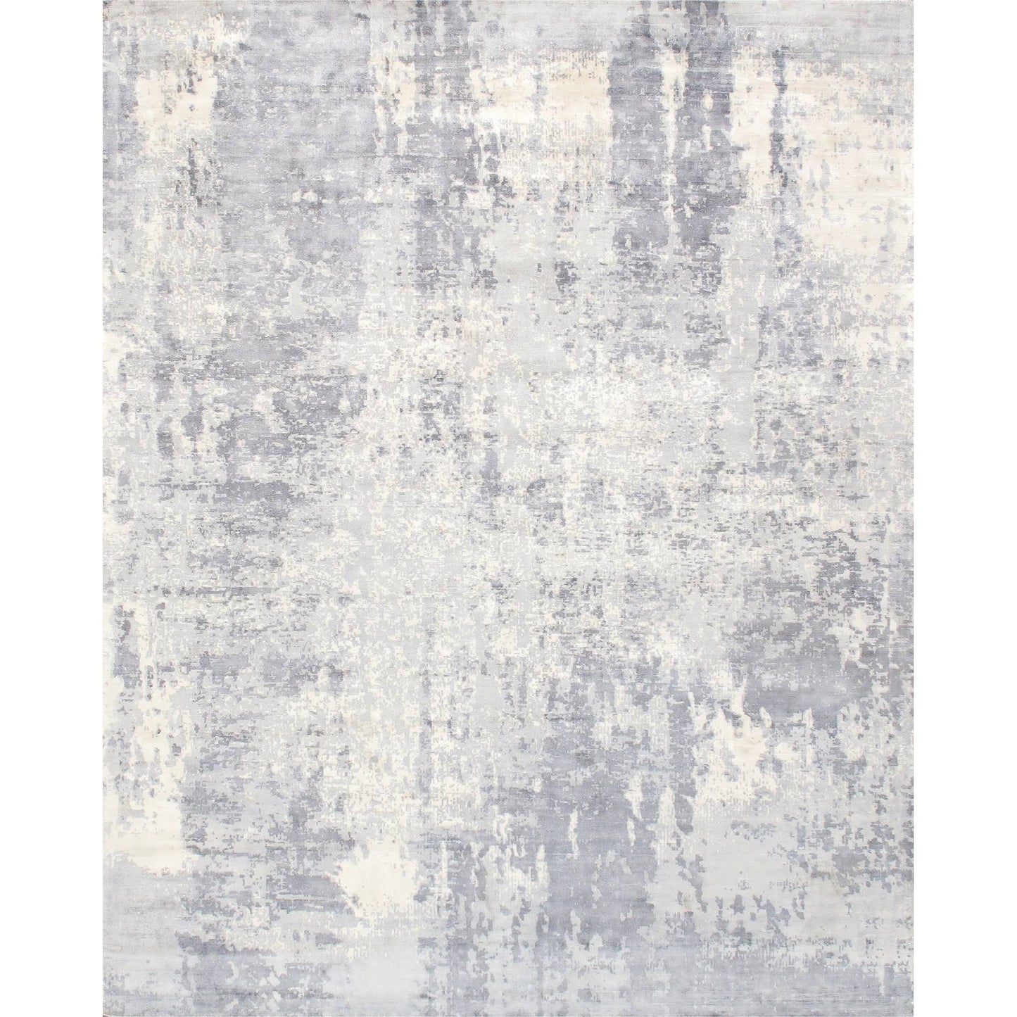 Home Mirage Collection Hand-Loomed Silk Area Rug- 10' 0" X 14' 0"