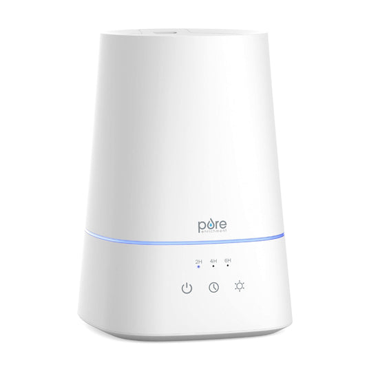 Hume Max Easy Top Fill Ultrasonic Cool Mist Humidifier, White