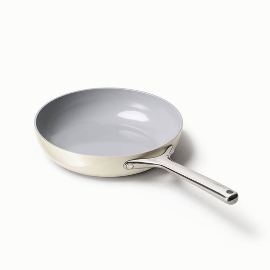 Home 10.5" Cream Fry Pan | Target