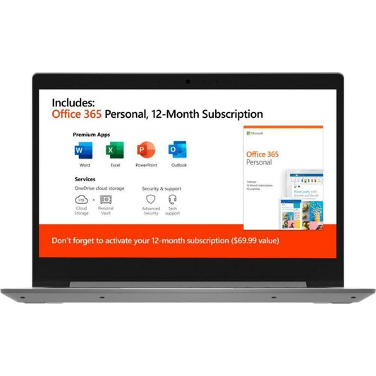 Ideapad 14-Inch Hd Wled Amd A6-9229e 4gb 64gb Emmc Win 10 Laptop Grey