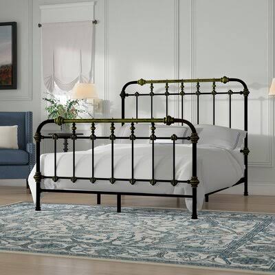 Home Co Katharine Panel Bed Size: Full