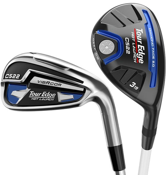 Hot Launch C522 Irons  Left Handed  Regular  Graphite  4-Pw