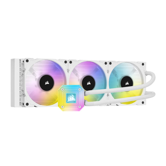 Icue H150i Elite Capellix Liquid Cpu Cooler (White)