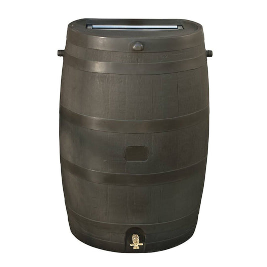 Home Accents Woodgrain Rain Barrel