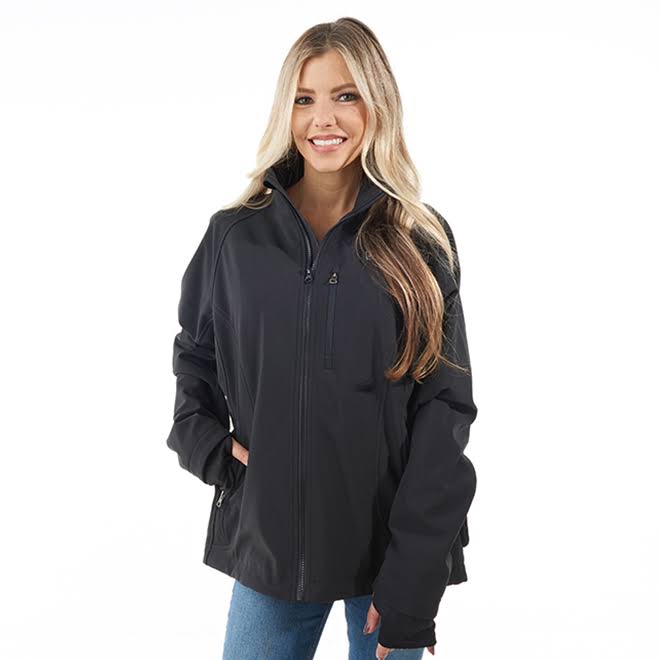 Image Women's Rechargeable Heated Softshell Jacket - Small