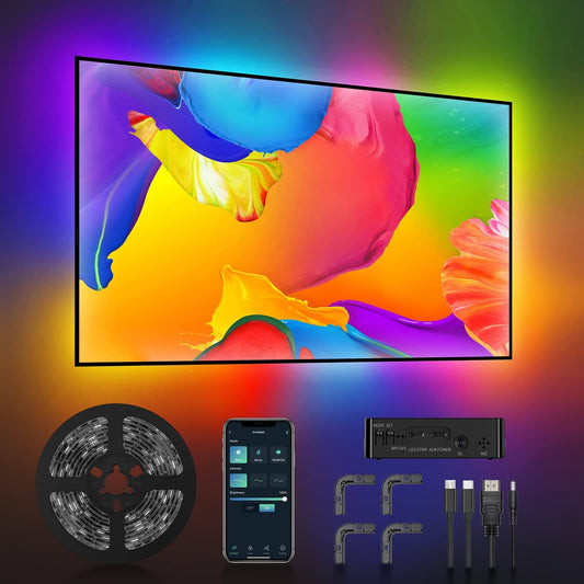 Immersion Rgbic Led Tv Backlights With Sync Box,Rgbic Backlights For 50-